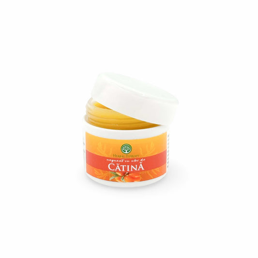 Sea Buckthorn Oil Ointment - Hydrates and Repairs Dry or Damaged Skin, 50 ml