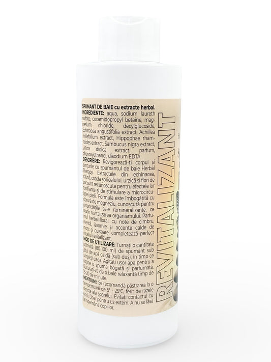 Spumant de baie REVITALIZANT cu extracte din plante, 1000 ml