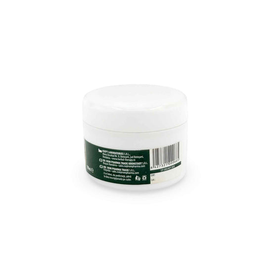 Balsam cu camfor, mentol, ulei de eucalipt și extracte naturale, Herbal Therapy, 100 ml, spate, EAN. 