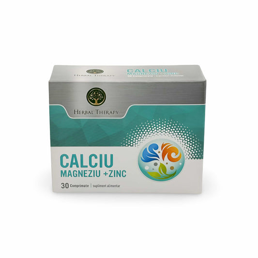 Calciu + Magneziu + Zinc, 30 Comprimate