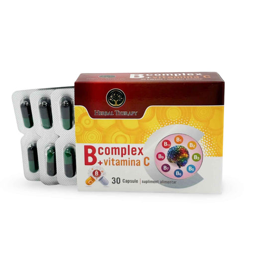 Vitamina B Complex + C, 30 capsule