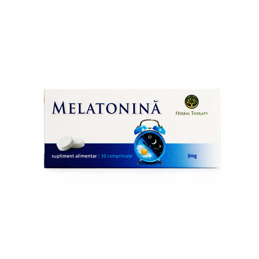 Melatonină 3 mg, 30 comprimate