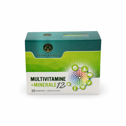 Multivitamine + Minerale 12+, 30 comprimate