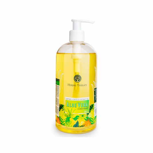 Săpun Lichid Calmare Piele Sensibilă - Extract de Aloe Vera și Uleiuri Naturale, 500 ml