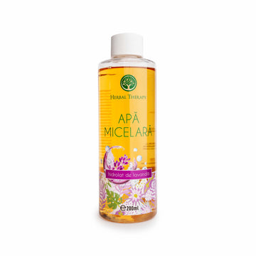 Apă micelară cu hidrolat de lavandă, Herbal Therapy, 200 ml.