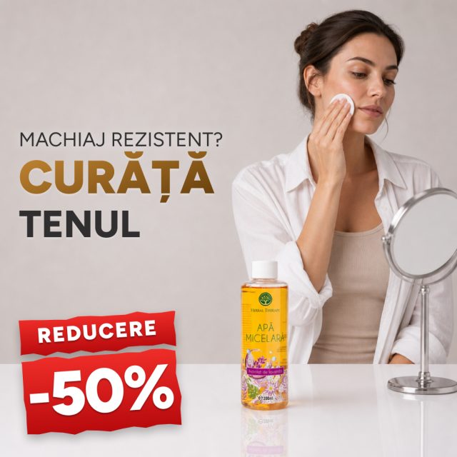 Apă micelară cu hidrolat de immortelle 200 ml - Promoție -50%