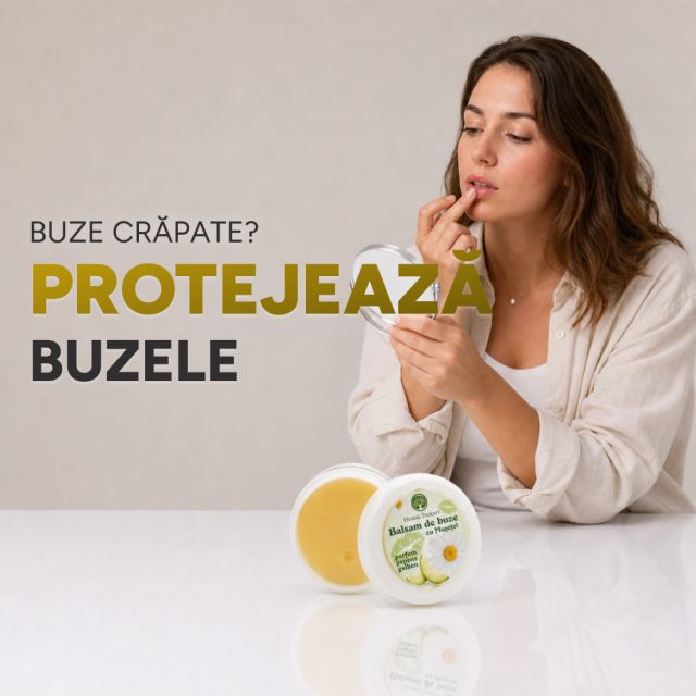 Balsam de buze cu Mușețel (aromă de pepene galben) 20 ml