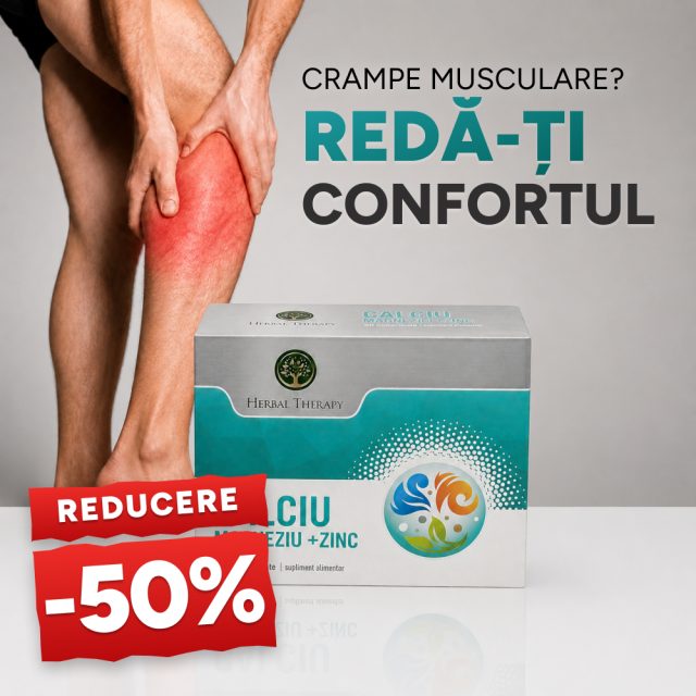 Calciu + Magneziu + Zinc N30 - Promoție -50%