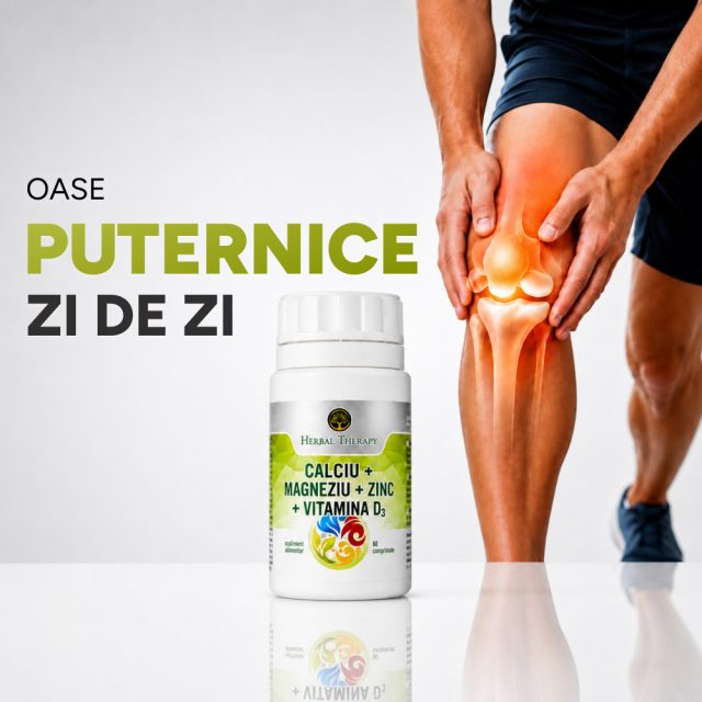 Calciu + Magneziu + Zinc + Vitamina D3 N60