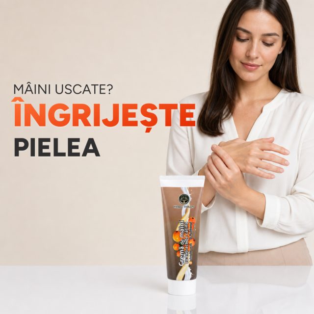 Cremă de mâini cu Extract de Cătină și Ulei de Cocos 50 ml