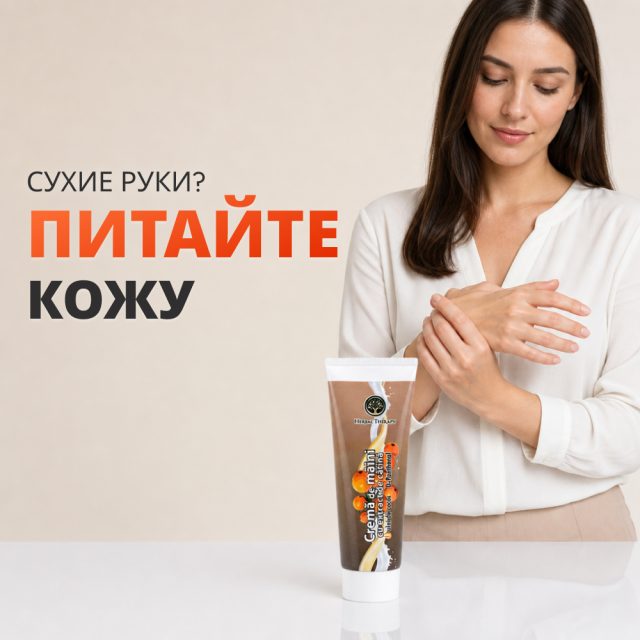 Крем для рук с экстрактом облепихи и кокосовым маслом 50 мл