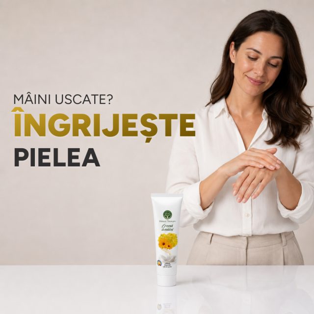 Cremă de mâini cu Gălbenele, Immortelle și Ulei de măsline 100 ml