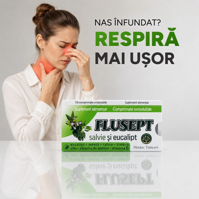 Flusept cu Salvie și Eucalipt N10
