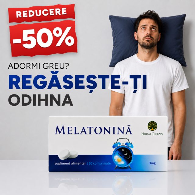 Melatonină 3mg N30 - Promoție -50%