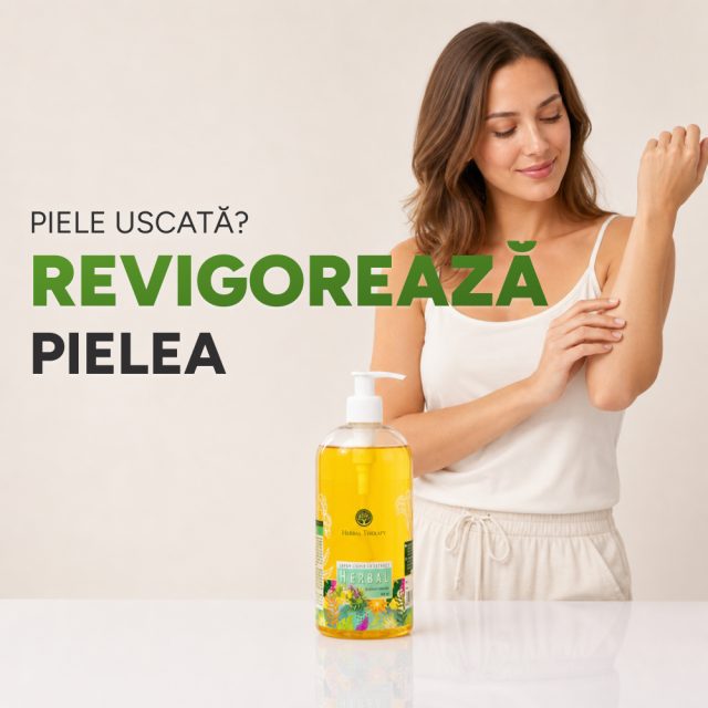 Săpun lichid cu extracte Herbal și uleiuri naturale 500 ml