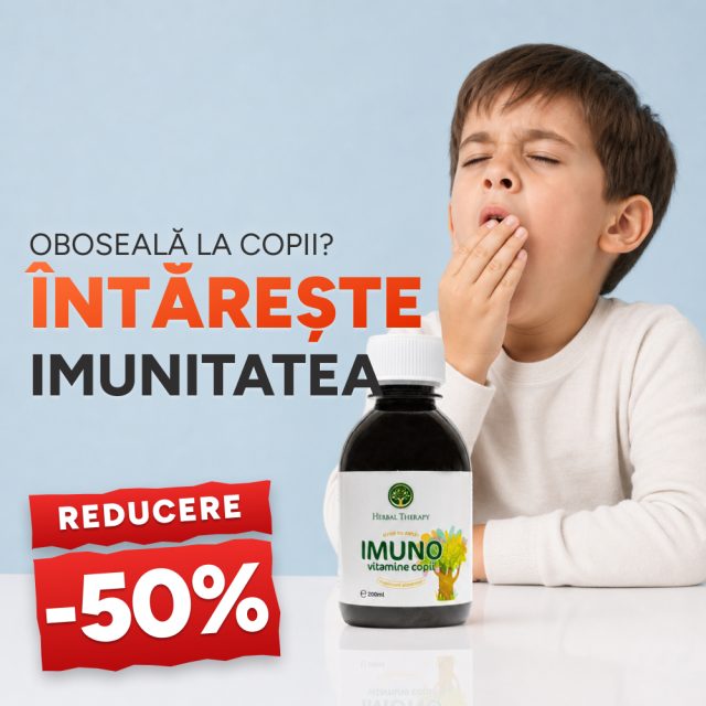 Sirop IMUNO Vitamine Copii 200 ml - Promoție -50%