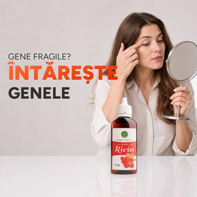 Ulei de Ricin 55 ml „Herbal Therapy”