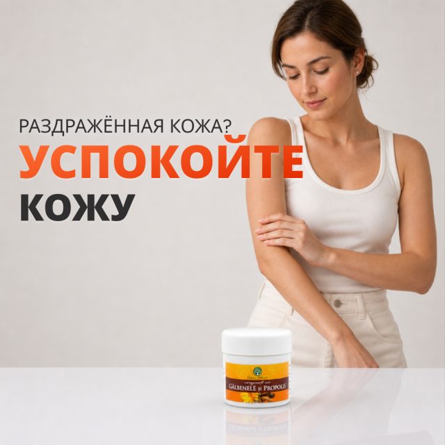 Мазь с календулой и прополисом 50 мл