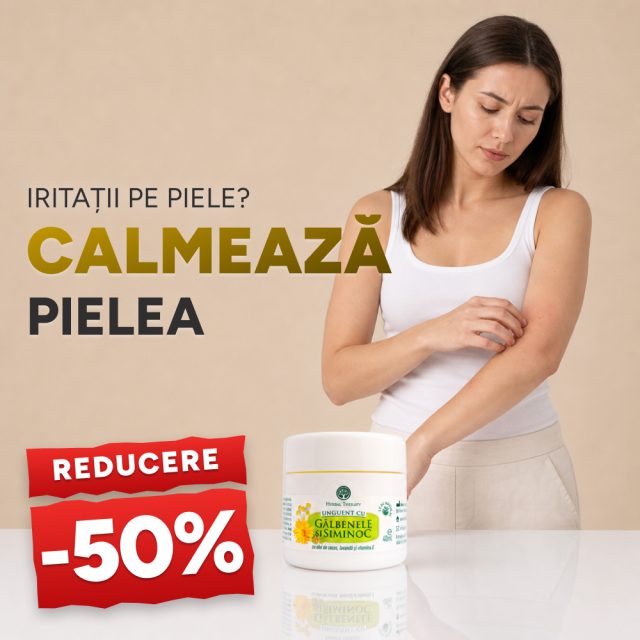Unguent cu Gălbenele și Siminoc 40 ml - Promoție -50%