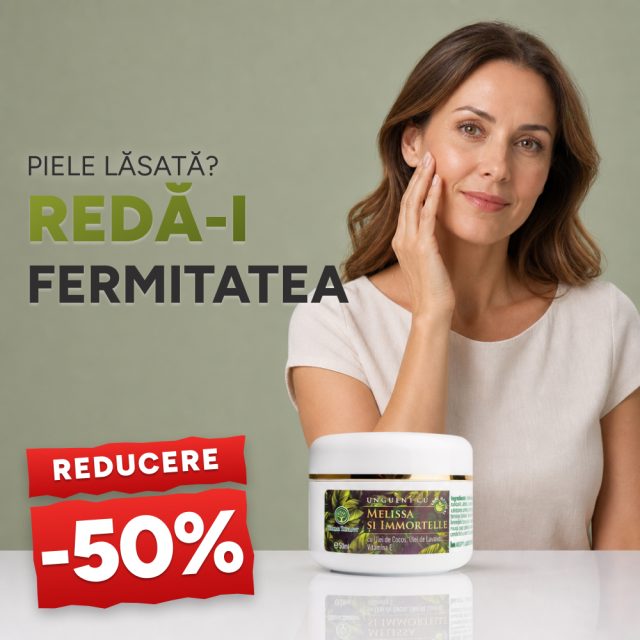 Unguent cu Melissa și Immortelle 50 ml - Promoție -50%