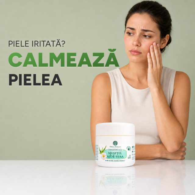 Unguent cu Mușețel și Aloe Vera 40 ml