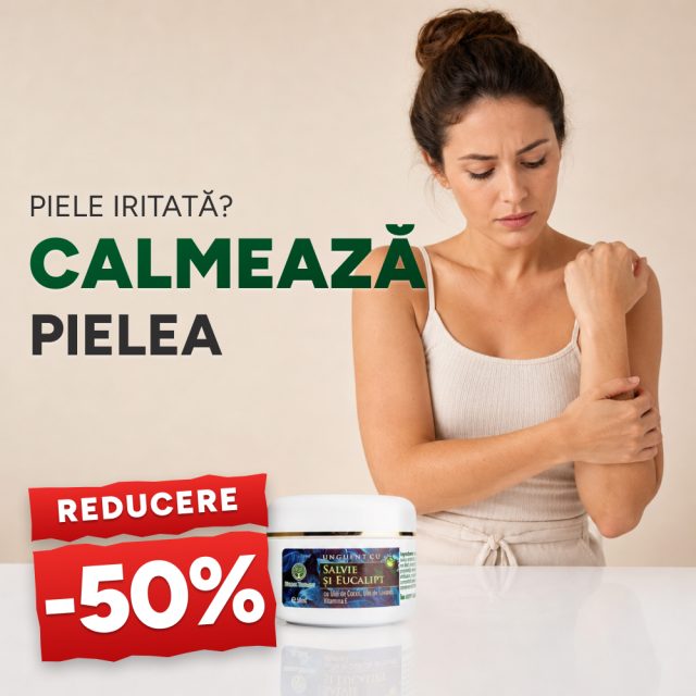 Unguent cu Salvie și Eucalipt 50 ml - Promoție -50%