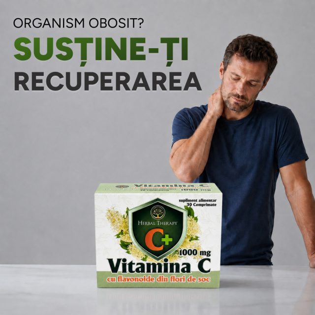 Vitamina C 1000 mg cu flavonoide din flori de soc N30