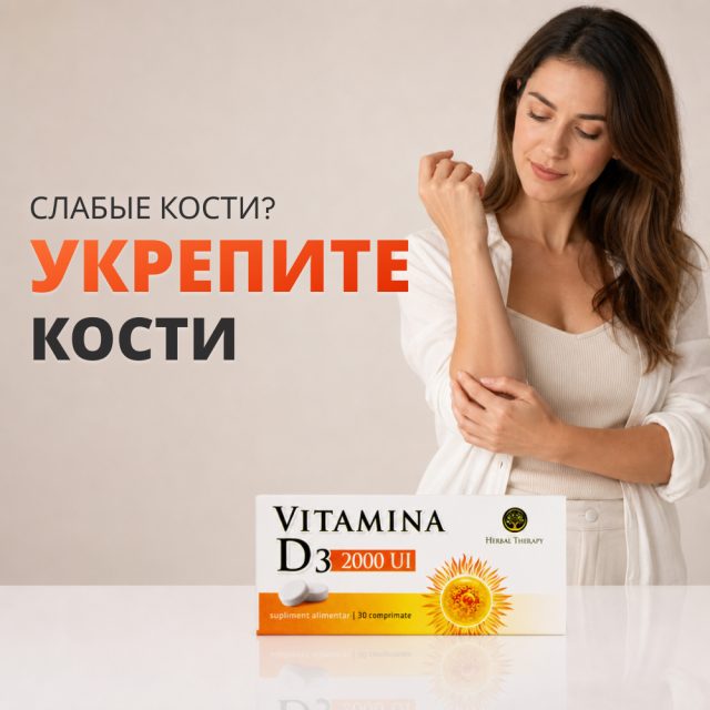 Витамин D3 2000 МЕ N30