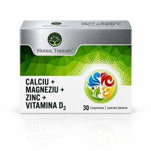 Calciu + Magneziu + Zinc + Vitamina D3 N30