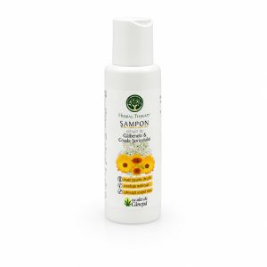 Șampon cu extracte de Gălbenele și Coada Șoricelului + ulei de cânepă 100 ml