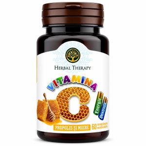 Vitamina C 100 mg cu Propolis și Miere N60