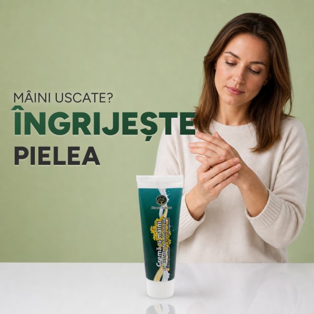 Cremă de mâini cu Extract de Immortelle și Ulei de Cânepă 50 ml