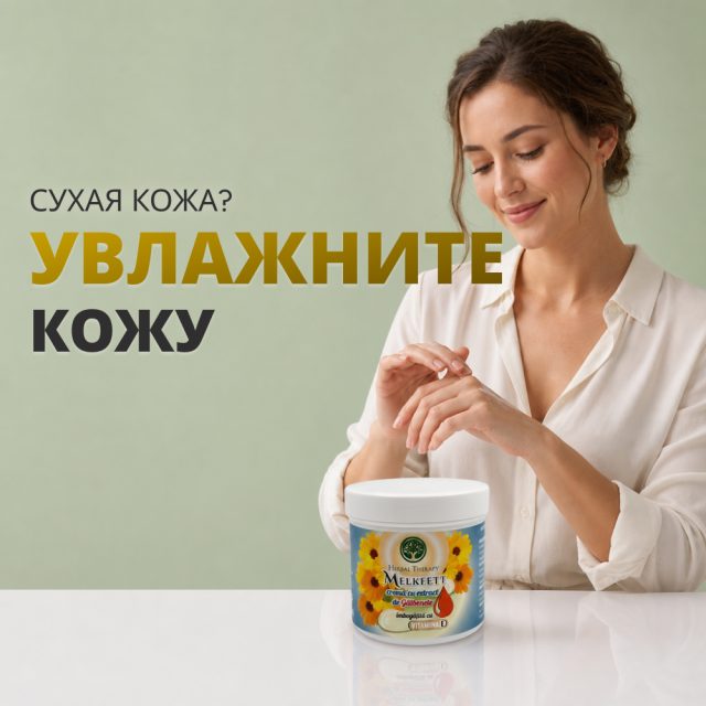MELKFETT, крем с экстрактом календулы и витамином E 250 мл