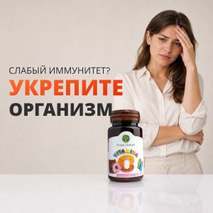 Витамин C 100 мг Прополис и Эхинацея N60