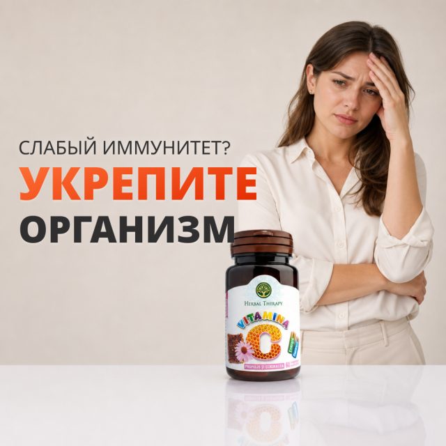 Витамин C 100 мг Прополис и Эхинацея N60
