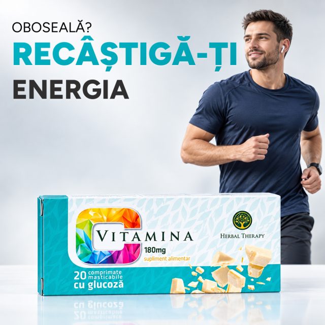 Vitamina C 180 mg cu glucoză N20
