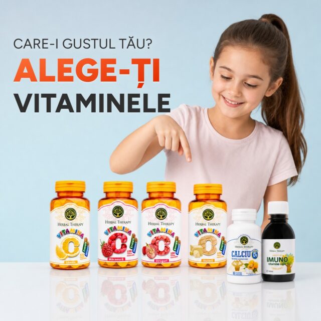 Pachet vitamine pentru copii: care-i gustul tău?