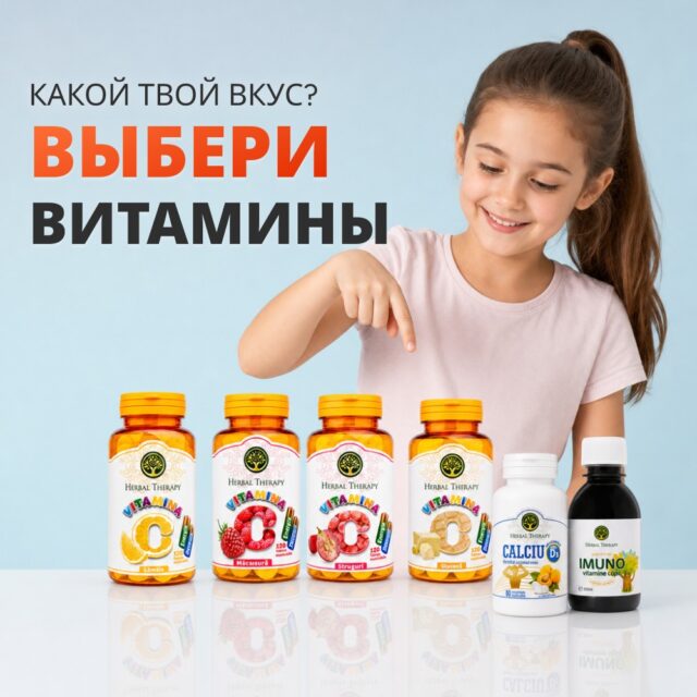 Набор витаминов для детей: какой твой вкус?